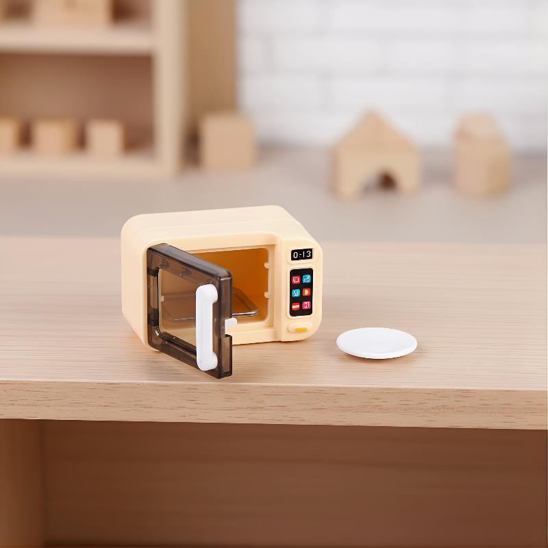 Kitchen Appliances Kids - مجموعة ألعاب مصغرة لبيت الدمى بمقياس