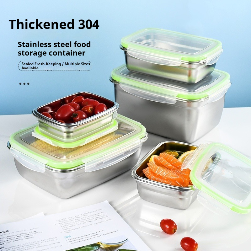 Kitchen Appliances Organizer - مجموعة صناديق الغداء المصنوعة من الفولاذ