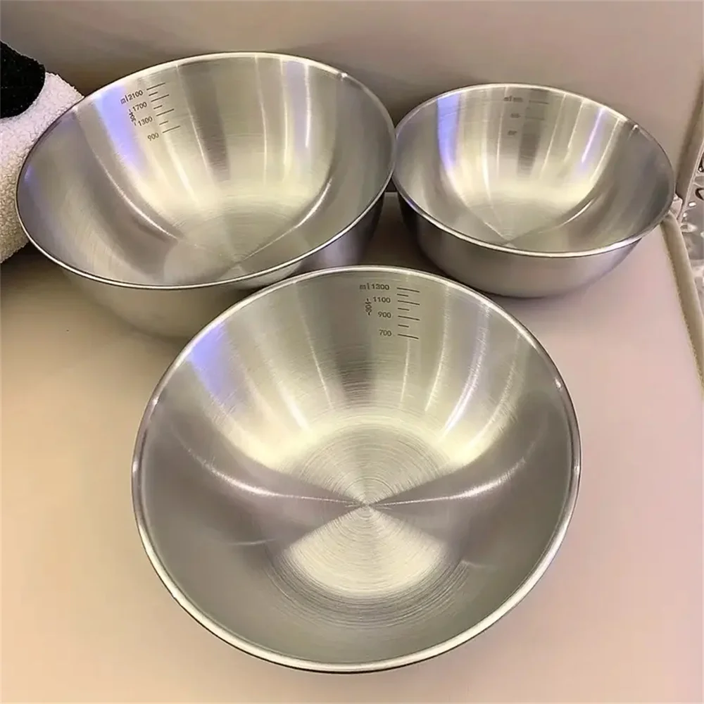 Kitchen Appliances Organizer - طقم أوعية ستانلس ستيل 1-3 قطع