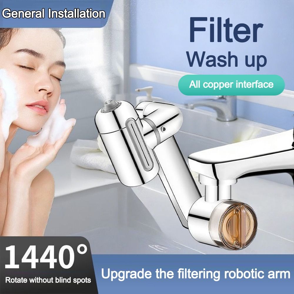 1440 °   صنبور مطبخ دوار بـ 4  - مراجعة Kitchen Appliances Unit وسعره