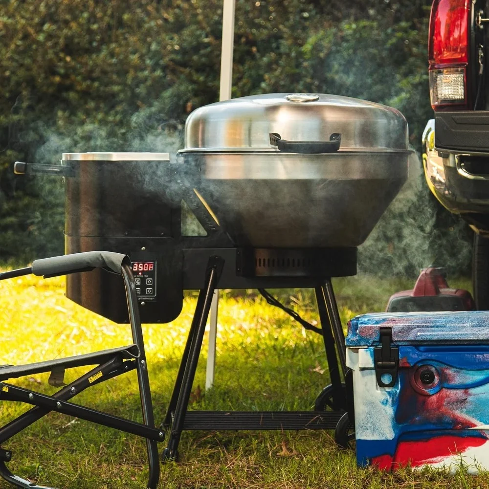 شواية كهربائية جديدة ومطورة تع - مراجعة Electric Smoker Bbq وسعره
