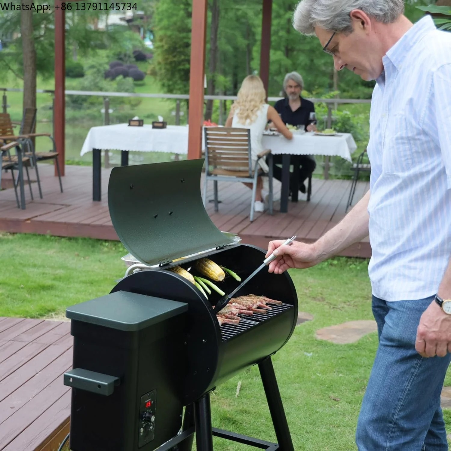 شواية كهربائية تعمل بحبيبات ال - مراجعة Electric Smoker Bbq وسعره