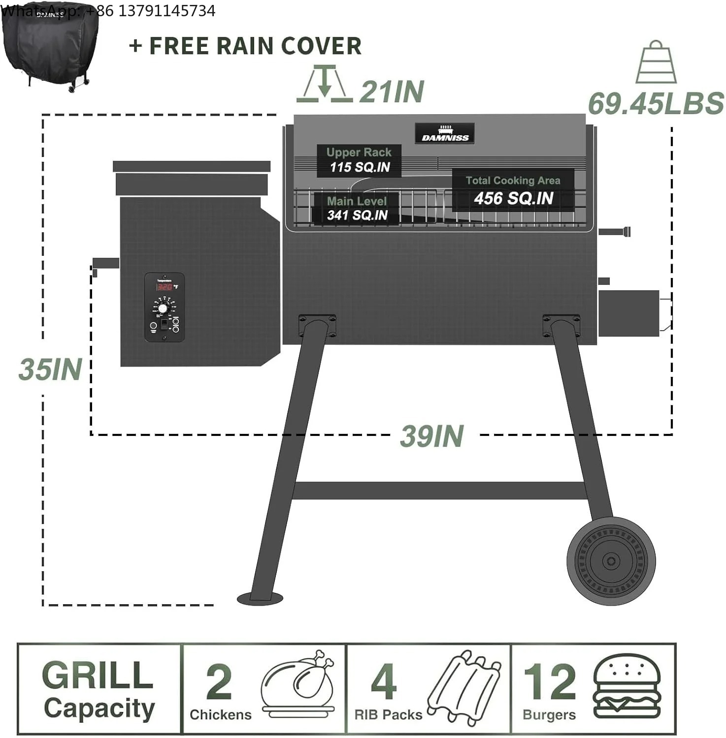 شواية كهربائية تعمل بحبيبات ال - مراجعة Electric Smoker Bbq وسعره