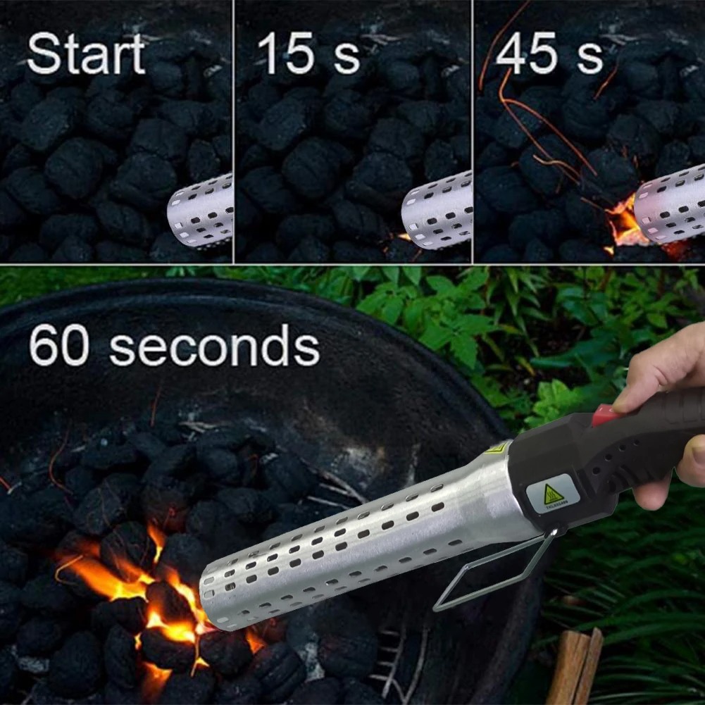 شواء كاتب الفحم أخف النار الكه - مراجعة Electric Smoker Bbq وسعره