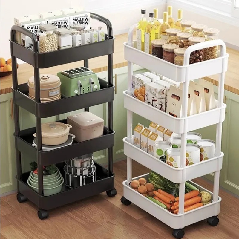 رف تخزين متنقل للمطبخ بخمس طبق - مراجعة Kitchen Appliances Storage وسعره