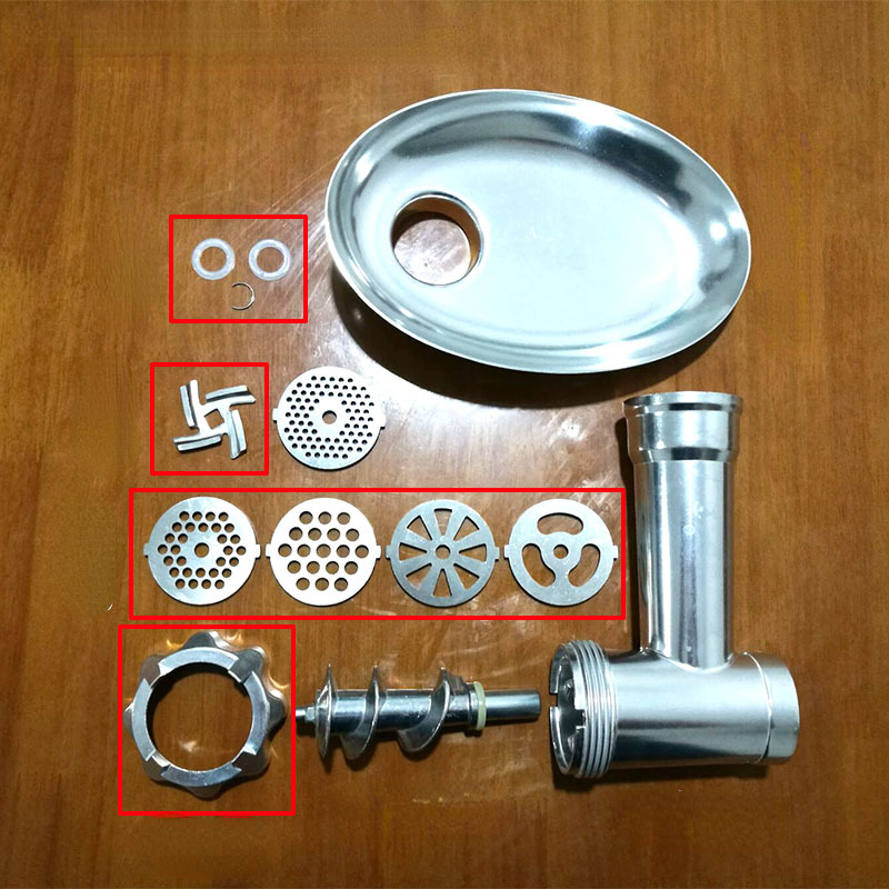 شفرات مفرمة اللحم، قطع غيار خل - مراجعة Kitchen Appliances Unit وسعره