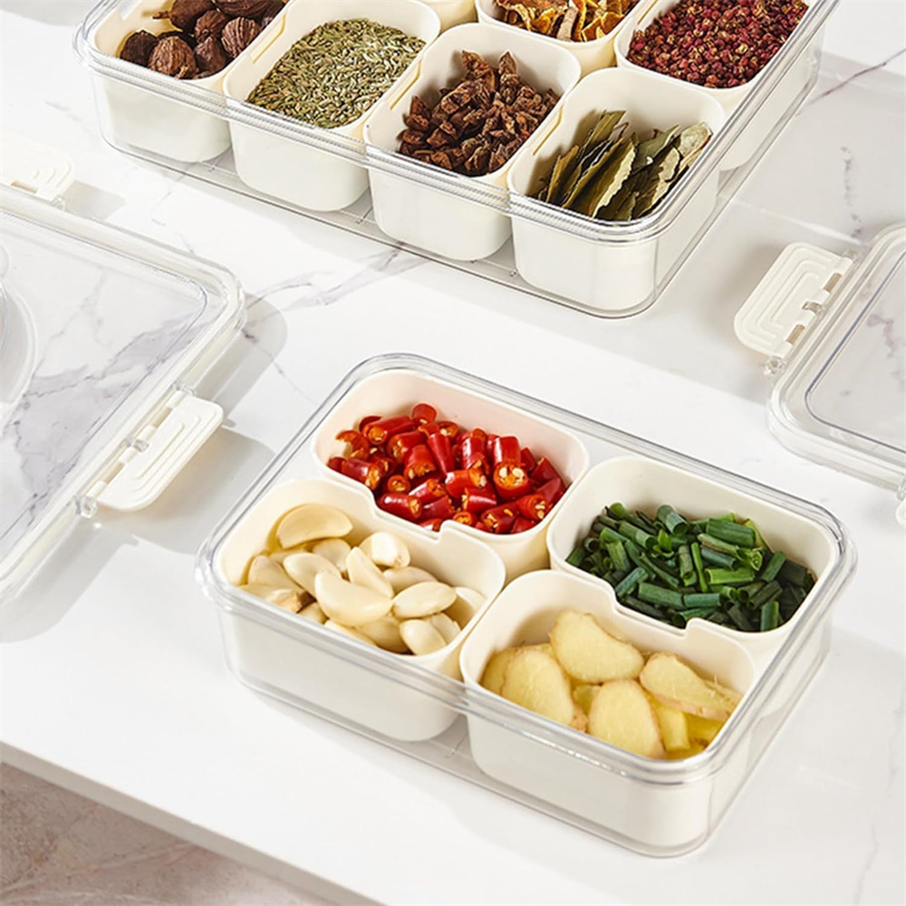 صندوق تخزين طعام محمول، صندوق  - مراجعة Kitchen Appliances Organizer وسعره