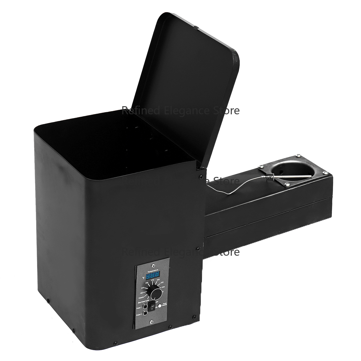 طقم تجميع وحدة تغذية الحبيبات  - مراجعة Electric Smoker Bbq وسعره