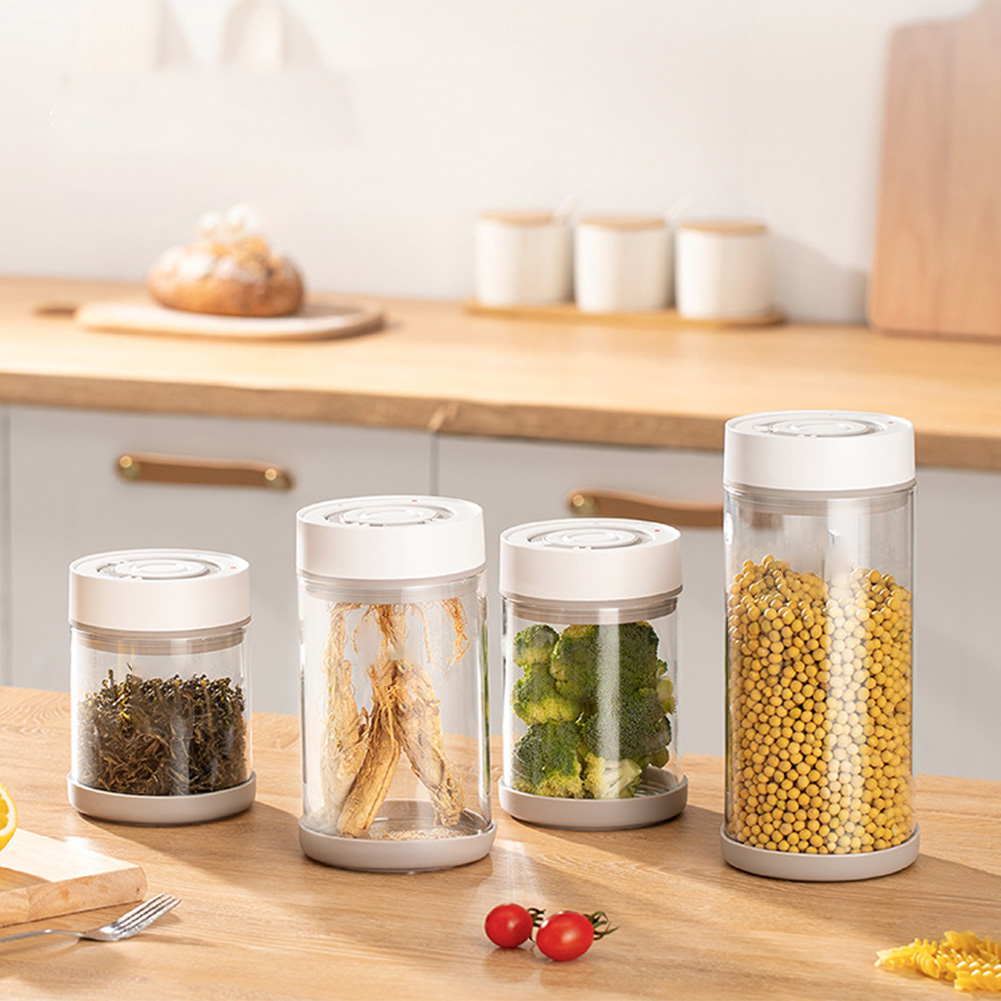 وعاء زجاجي مقاوم للرطوبة لحفظ  - مراجعة Kitchen Appliances Organizer وسعره