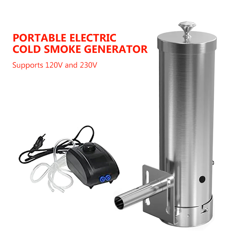 مدخن شواء كهربائي محمول مع غطا - مراجعة Electric Smoker Bbq وسعره