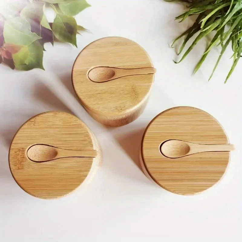 مجموعة أوعية توابل من الخيزران - مراجعة Kitchen Appliances Organizer وسعره