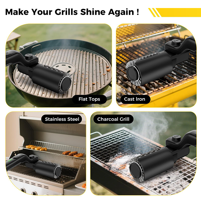 فرشاة شواء كهربائية بثلاث سرعا - مراجعة Electric Smoker Bbq وسعره