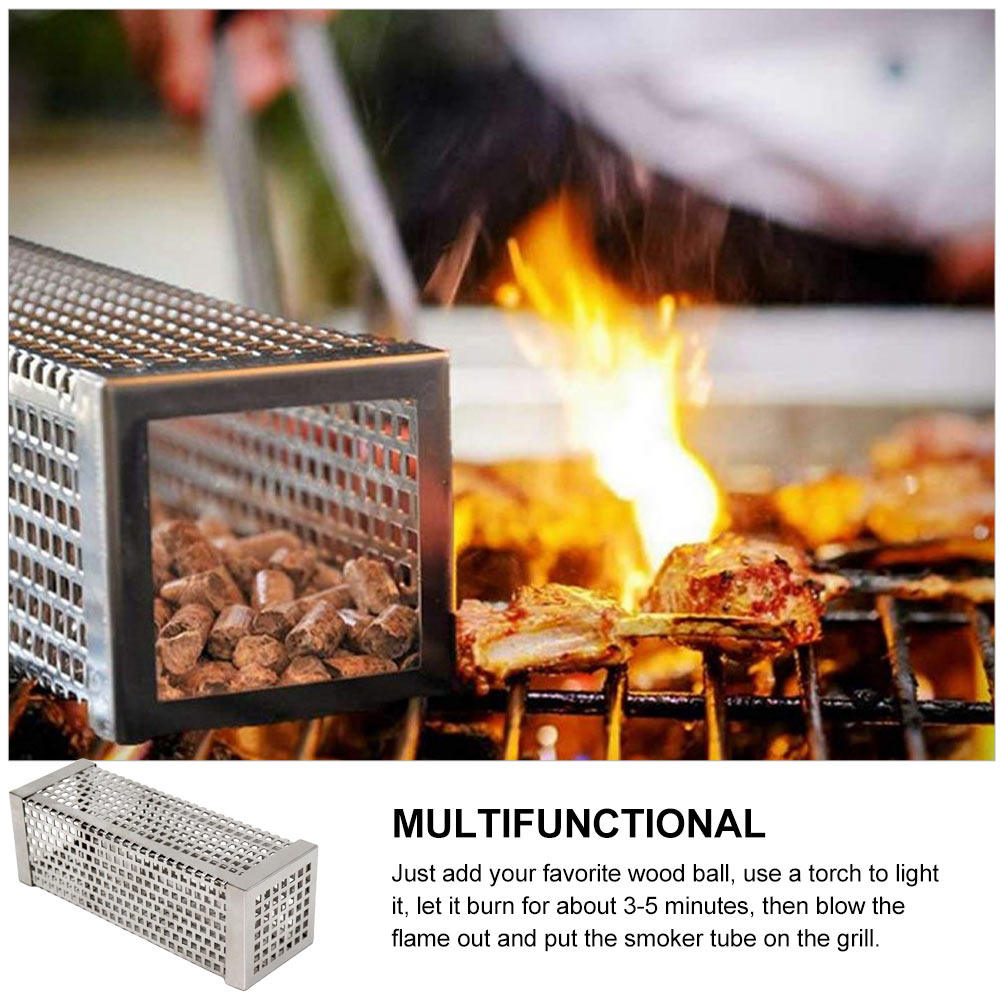 أنبوب تدخين من الفولاذ المقاوم - مراجعة Electric Smoker Bbq وسعره