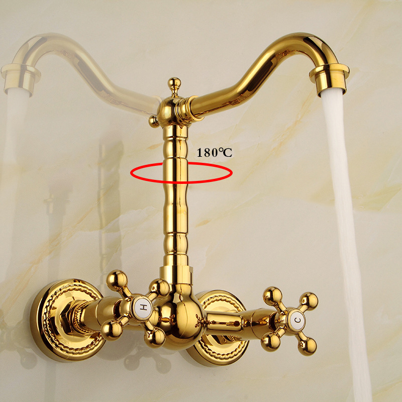 لون الذهب النحاس بالوعة صنبور  - مراجعة Kitchen Appliances Luxury وسعره