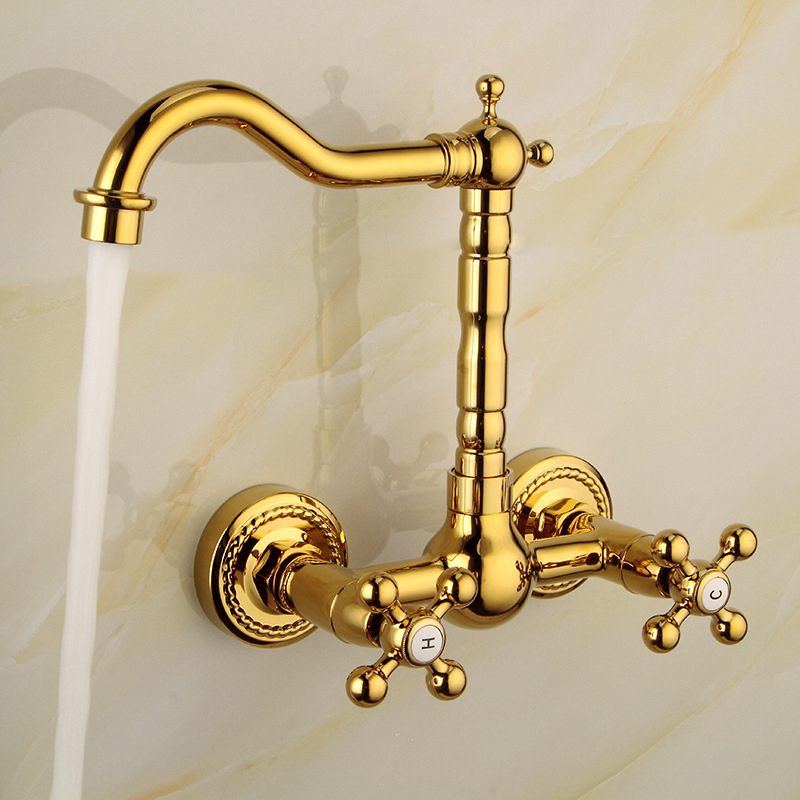 لون الذهب النحاس بالوعة صنبور  - مراجعة Kitchen Appliances Luxury وسعره