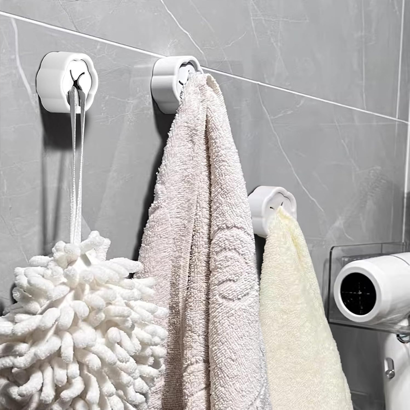 6 قطع حامل مناشف ذاتي اللصق بد - مراجعة Kitchen Appliances Organizer وسعره