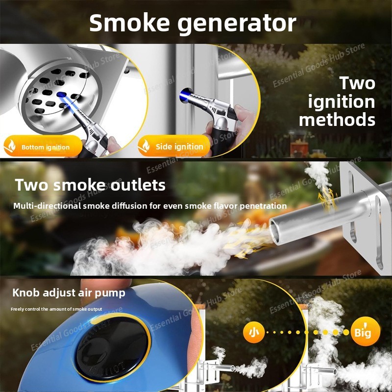 آلة تدخين كهربائية للشواء، وال - مراجعة Electric Smoker Bbq وسعره