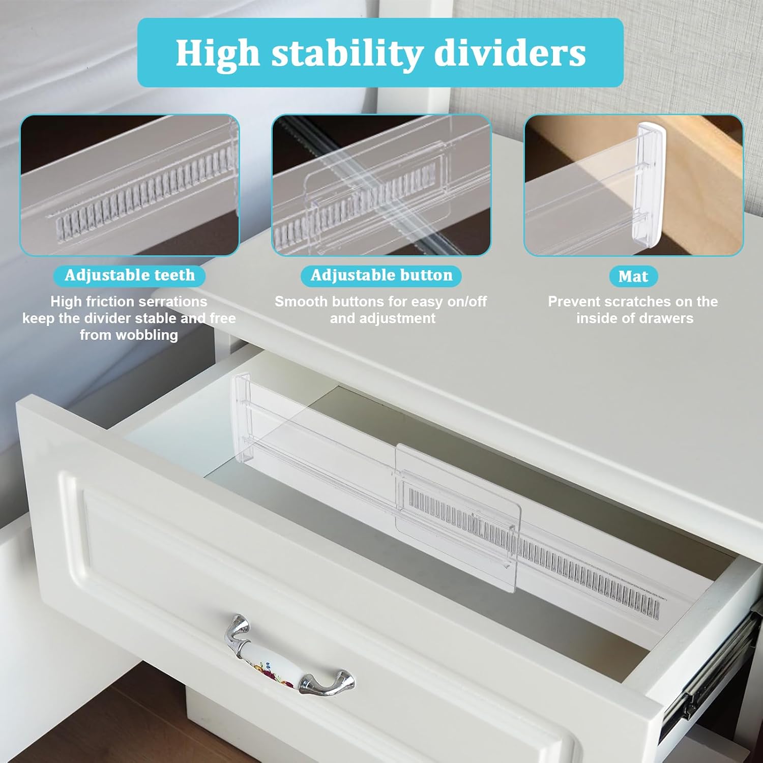 مقسمات أدراج قابلة للتمدد، عبو - مراجعة Kitchen Appliances Organizer وسعره
