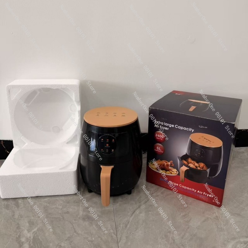 مقلاة هوائية سعة 6 لتر، مقلاة  - مراجعة Kitchen Appliances Large وسعره